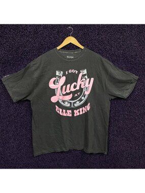 I Got Lucky at Elle King Double Sided Tour Tshirt size 2XL